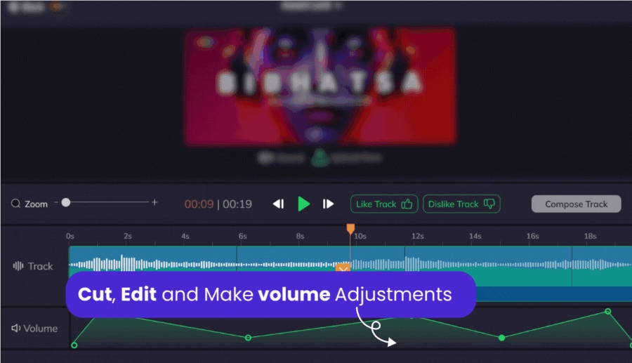 ​Beatoven.ai(AI音乐生成器)：适用于生成视频、播客和游戏背景音乐