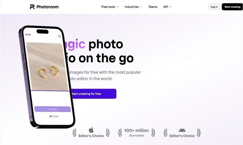 AI图像编辑器(Photoroom)以5亿美元估值融资了4300万美元