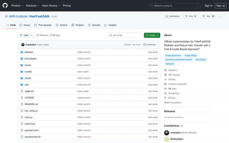 HairFastGAN:AI换脸换发型图像处理工具 HairFastGAN:AI换脸换发型图像处理工具
