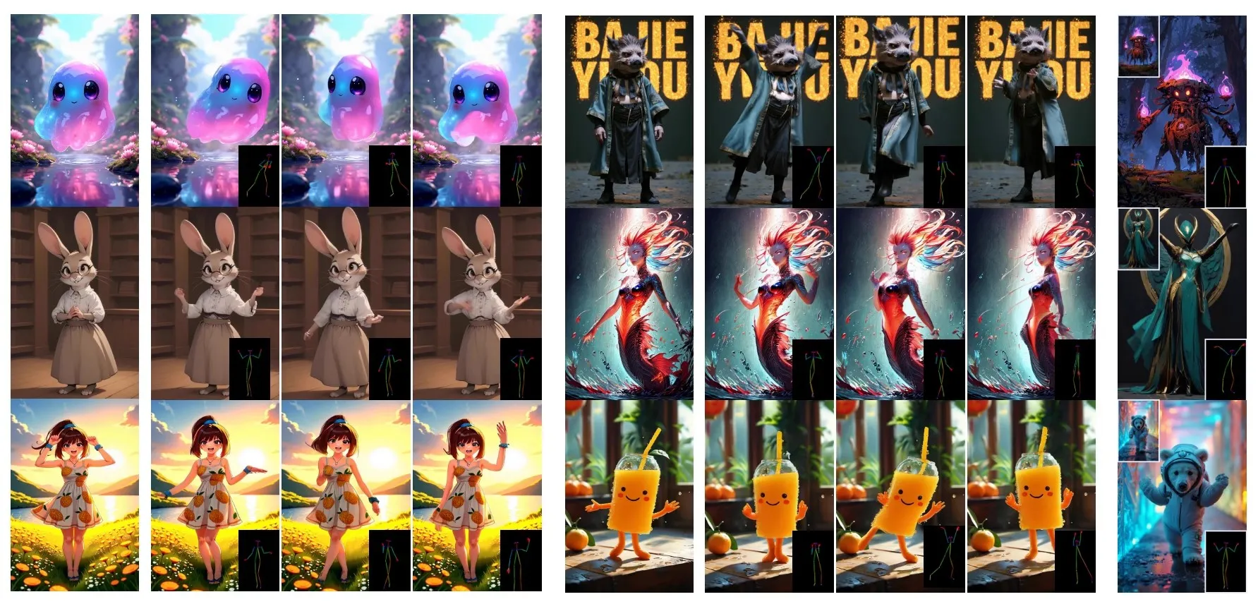 Animate-X：阿里巴巴蚂蚁集团开发的通用角色图像动画系统