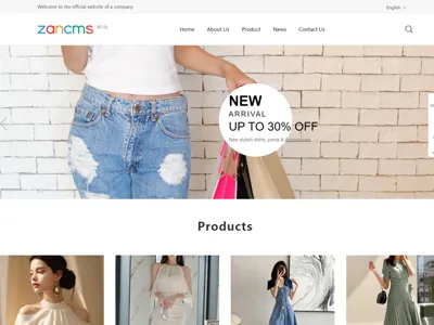 Zancms外贸独立站建站系统 v2.0.3 源码下载