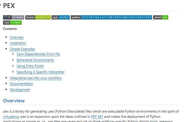 PEX：开源Python打包神器，一键打包，随处运行！