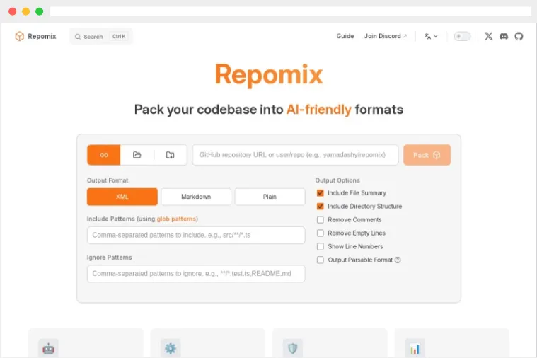 Repomix：让你的代码仓库变身AI友好格式的神奇工具🚀