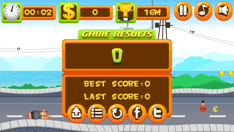 疯狂跑步者HTML5网页游戏源码