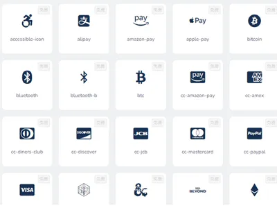 Font Awesome字体图标库 v6.0 免费版下载