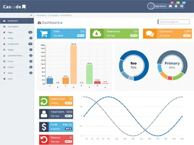 Bootstrap3响应式后台管理系统模板免费下载 Bootstrap3响应式后台管理系统模板免费下载