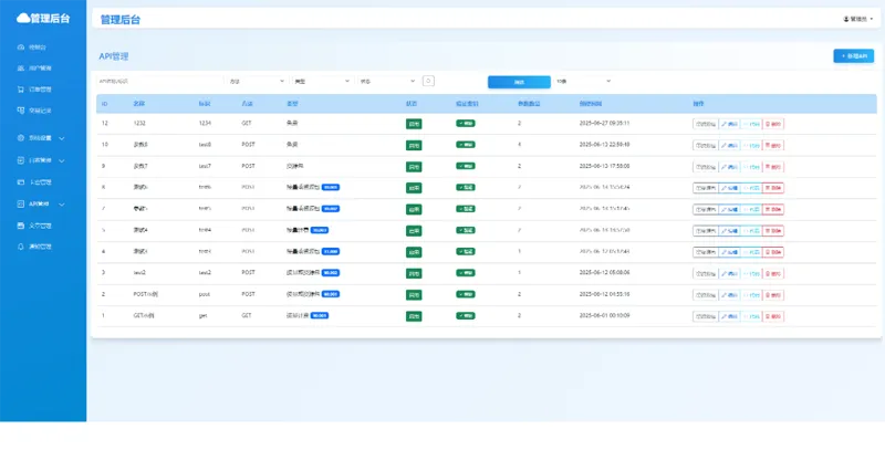 OneAPI(企业级API接口管理系统源码)