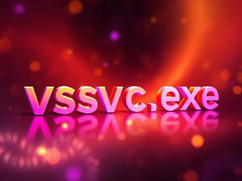 vssvc.exe是什么进程？一文看懂它的作用与安全性