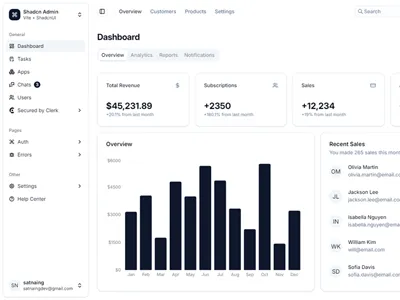shadcn-admin(开源ShadcnUI和Vite构建的后台管理系统模板)源码免费下载