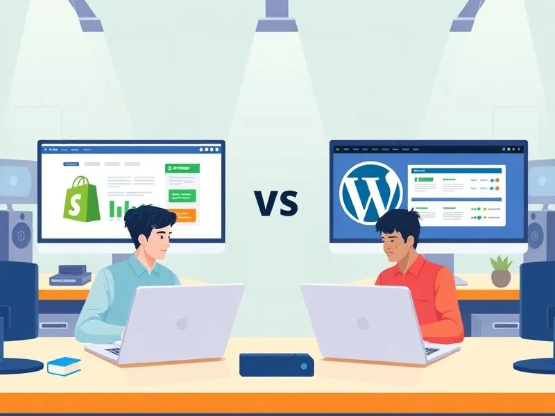 跨境电商独立站建站平台对比:Shopify vs WordPress哪个更适合你? 跨境电商独立站建站平台对比:Shopify vs WordPress哪个更适合你?
